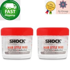 Lot de 2 x cire style cheveux