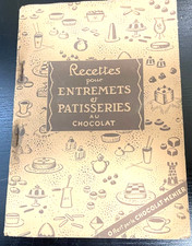 CHOCOLAT MENIER LIVRE DE RECETTES ET ENTREMETS 64 PAGES DE 1935 21 CM X 15 CM