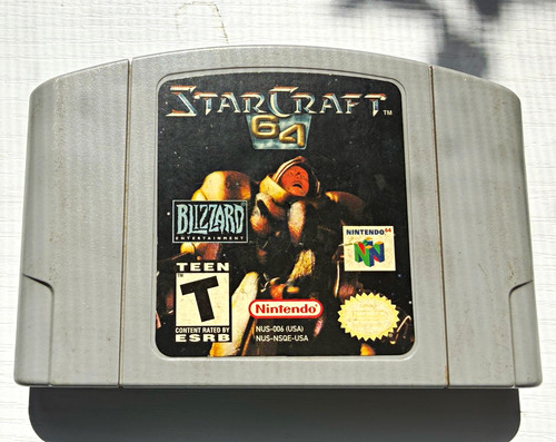 Starcraft nintendo n64 - starcraft,