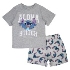 Ensemble garçon  Lilo & Stitch. Couleur gris. Cadeau