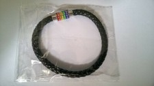 GAY Bracelet en cuir tressé