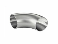 Coude inox échappement court