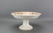 Ancien compotier, coupe à fruits, en céramique de St AMAND, France 1930's.