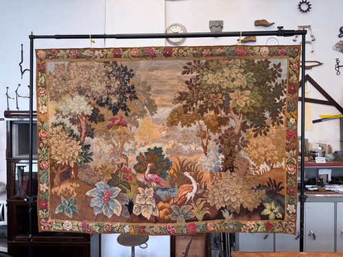Tapisserie aubusson verdure - tapisserie,