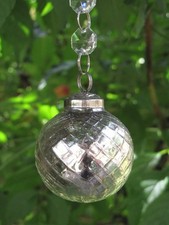 Boule de sapin de Noël Princess motif filet boule de Noël boule en verre arbr...