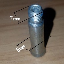 Arbre en ligne lisse 8 mm pour