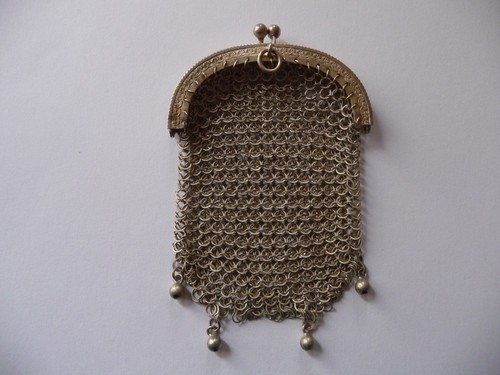 Ancien porte monnaie maille - porte-monnaie, en