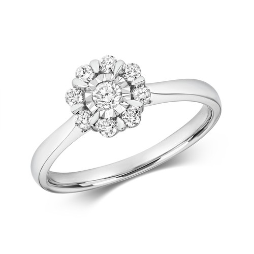 Bague femme pavage - bague,