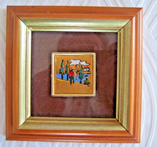 CADRE  MINIATURE Feuille Or