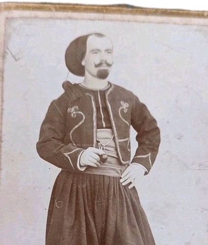 Photo ancienne cdv portrait - cdv,