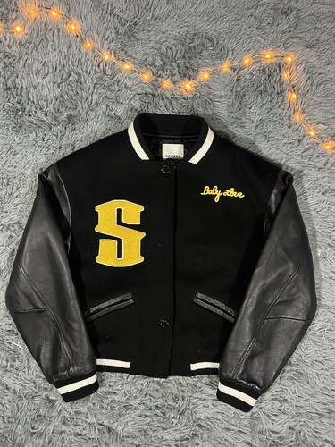 Varsity jacket sandro baby - varsity,