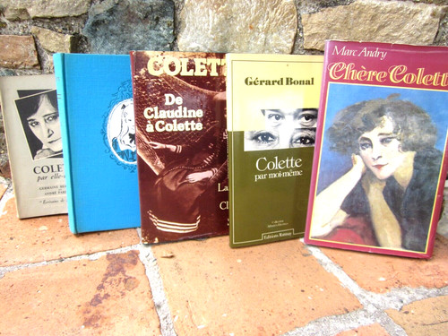 Lot livres sur - de, colette