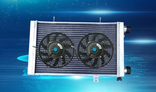 Aluminum radiator fan - aluminum, for