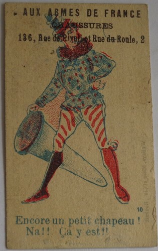 Rare chromo aux armes - armes, de