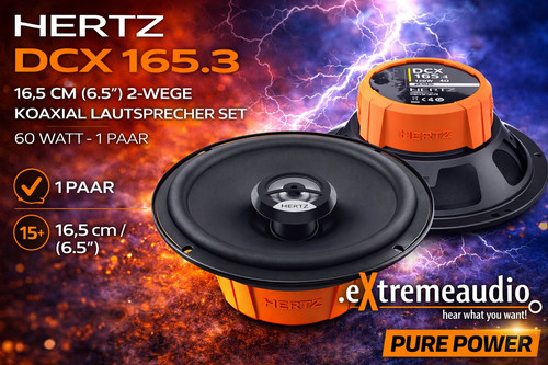 Haut parleur coaxial - haut-parleur, hertz