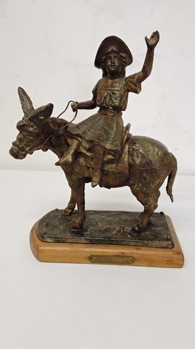 Statuette régule - en, "