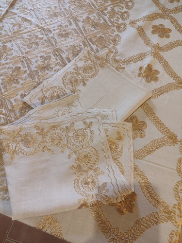 Nappe ancienne luxe - de,