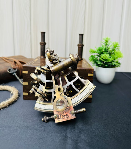 Ancien sextant nautique en - ancien,