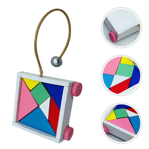 Chariot tirer mini tangram - chariot,