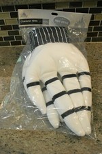New Disney Parks JACK SKELLINGTON Nightmare Costume Gloves Mitts - One Size