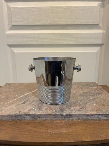 Ancien seau champagne inox - ancien,
