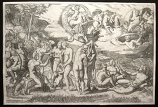 Très grand burin d’après