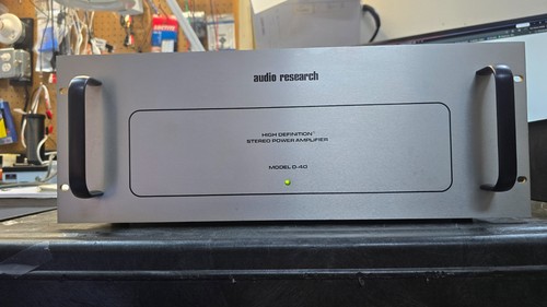 Audio research model high - model, d-40