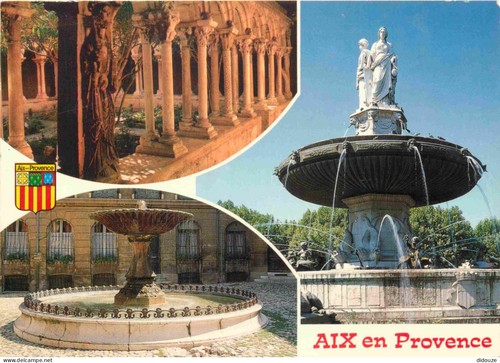 Carte postale aix en - -, 13
