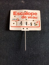 Étiquette de boucherie