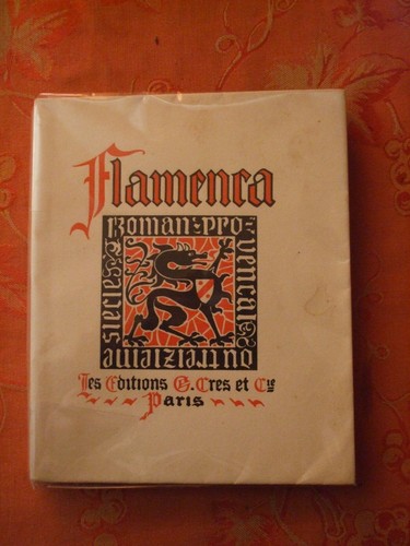 Flamenca 1927 roman - flamenca,