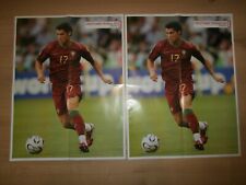 CRISTIANO RONALDO (PORTUGAL, MADRID, MANCHESTER, JUV.), SET OF 14 POSTERS (JT29)