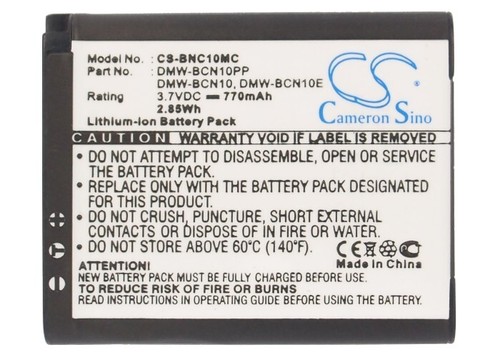 Batterie 770mah dmw - batterie, dmw-bcn10