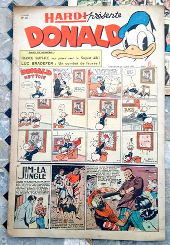 Magazine rare donald hardy - magazine,