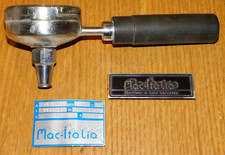 Poignée porte support TAMIS filtre machine a café italien MAC ITALIA La Spaziale