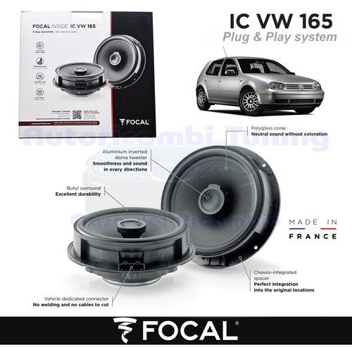 Enceintes arrière focal - focal, plug