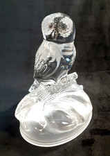 Chouette en cristal d'Arques