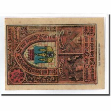 [#660541] Billet, Allemagne, Neustadt a.d Orla Stadt, 50 Pfennig, Batiment 4, 19