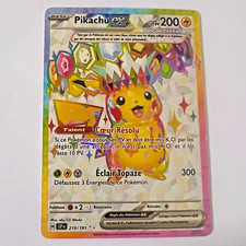 Carte Pokémon PIKACHU EX