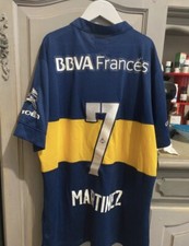 Maillot Porté Boca Juniors Classico Matchworn Shirt Boca River Plate