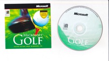 lot 10 cd-rom : Microsoft Golf 3.0, Autoroute express, ELLE, Jardin, langues....
