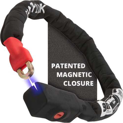 Bike chain lock silver rated - chain,