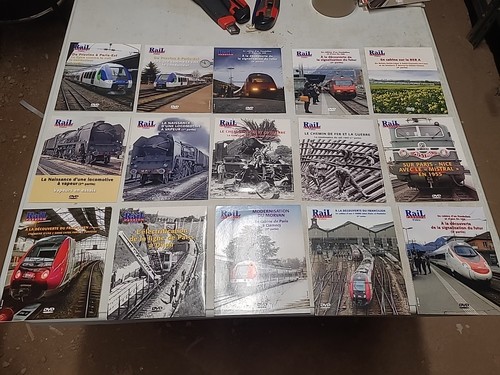 Lot dvd rail passion - lot,