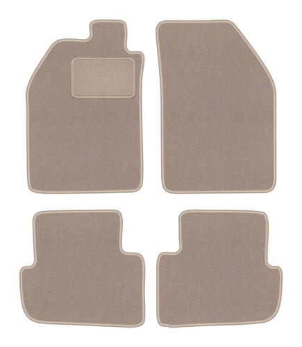 Tapis sol velours beige - tapis, de