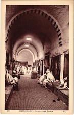 Cpa kairouan souks des - ak,