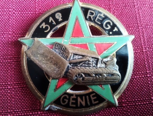 Insigne militaire badge - militaire, 31em