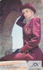 TC JAPON  - FEMME TOP MODEL - CLAUDIA SCHIFFER / GERMANY -  GIRL JAPAN phonecard