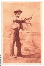 CAR-ABTP8-0623-ILLUSTRATEUR - Tetes de lorraine - Regard d'homme - Scherbeck