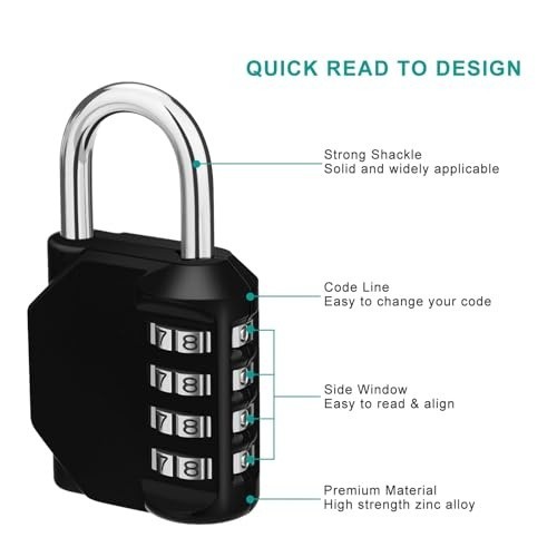 Cadenas code chiffres - code, 4
