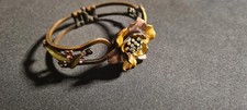 Bracelet poignet fleures en - poignet,