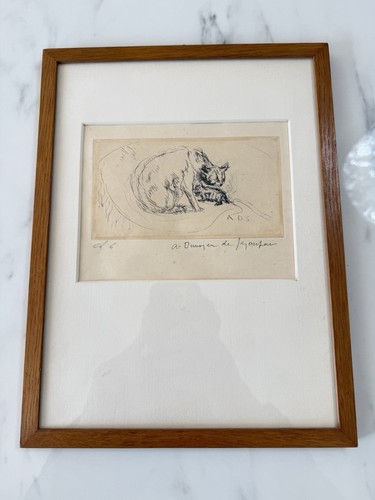 Dunoyer segonzac gravure - segonzac,